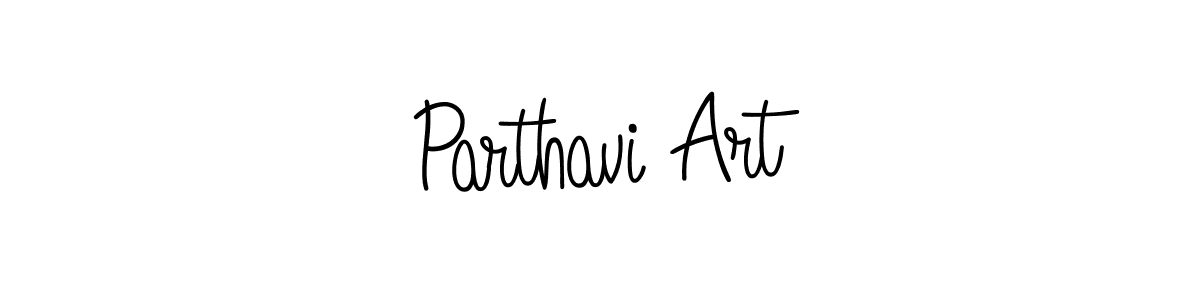 Also we have Parthavi Art name is the best signature style. Create professional handwritten signature collection using Angelique-Rose-font-FFP autograph style. Parthavi Art signature style 5 images and pictures png