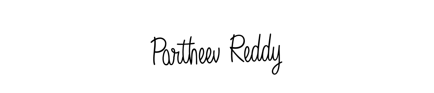 Make a short Partheev Reddy signature style. Manage your documents anywhere anytime using Angelique-Rose-font-FFP. Create and add eSignatures, submit forms, share and send files easily. Partheev Reddy signature style 5 images and pictures png