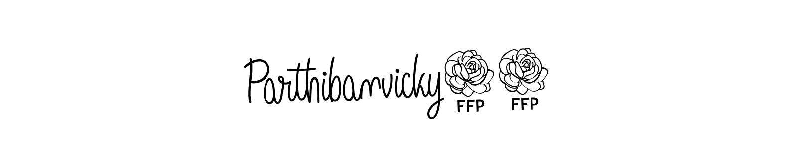 How to make Parthibanvicky96 signature? Angelique-Rose-font-FFP is a professional autograph style. Create handwritten signature for Parthibanvicky96 name. Parthibanvicky96 signature style 5 images and pictures png