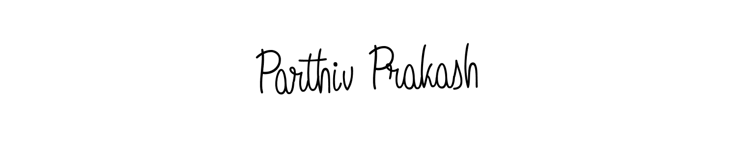 How to Draw Parthiv Prakash signature style? Angelique-Rose-font-FFP is a latest design signature styles for name Parthiv Prakash. Parthiv Prakash signature style 5 images and pictures png