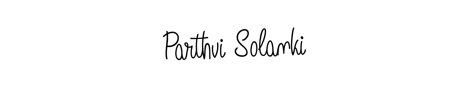 Parthvi Solanki stylish signature style. Best Handwritten Sign (Angelique-Rose-font-FFP) for my name. Handwritten Signature Collection Ideas for my name Parthvi Solanki. Parthvi Solanki signature style 5 images and pictures png