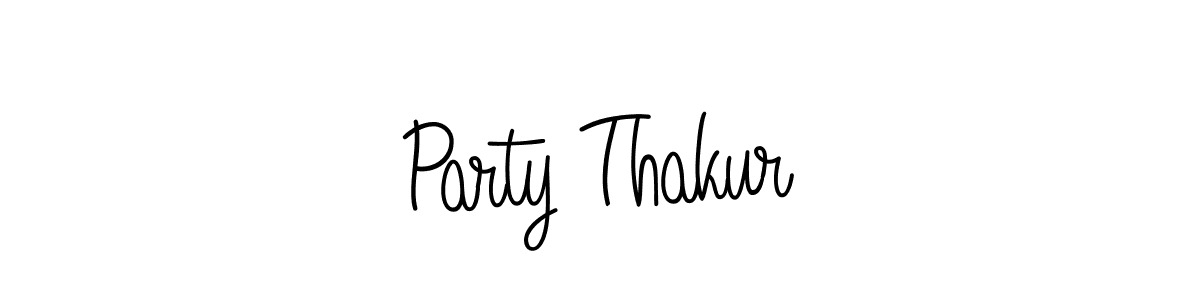 Angelique-Rose-font-FFP is a professional signature style that is perfect for those who want to add a touch of class to their signature. It is also a great choice for those who want to make their signature more unique. Get Party Thakur name to fancy signature for free. Party Thakur signature style 5 images and pictures png