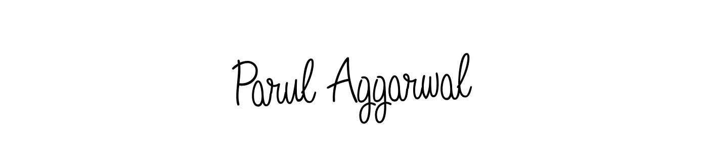 Make a beautiful signature design for name Parul Aggarwal. Use this online signature maker to create a handwritten signature for free. Parul Aggarwal signature style 5 images and pictures png