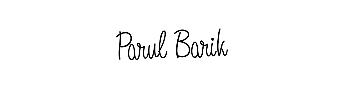 Once you've used our free online signature maker to create your best signature Angelique-Rose-font-FFP style, it's time to enjoy all of the benefits that Parul Barik name signing documents. Parul Barik signature style 5 images and pictures png