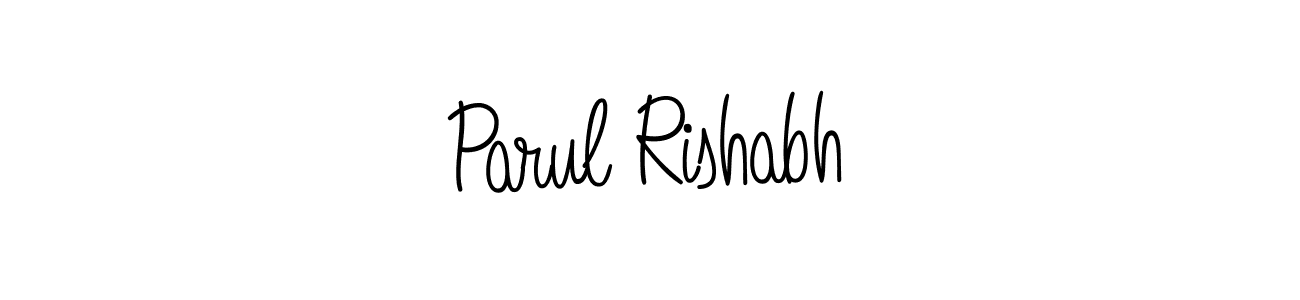 Check out images of Autograph of Parul Rishabh name. Actor Parul Rishabh Signature Style. Angelique-Rose-font-FFP is a professional sign style online. Parul Rishabh signature style 5 images and pictures png