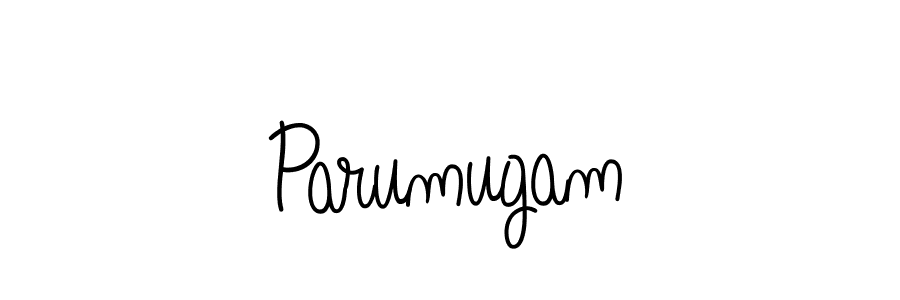 You should practise on your own different ways (Angelique-Rose-font-FFP) to write your name (Parumugam) in signature. don't let someone else do it for you. Parumugam signature style 5 images and pictures png