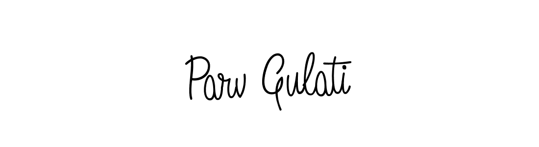 Make a beautiful signature design for name Parv Gulati. Use this online signature maker to create a handwritten signature for free. Parv Gulati signature style 5 images and pictures png
