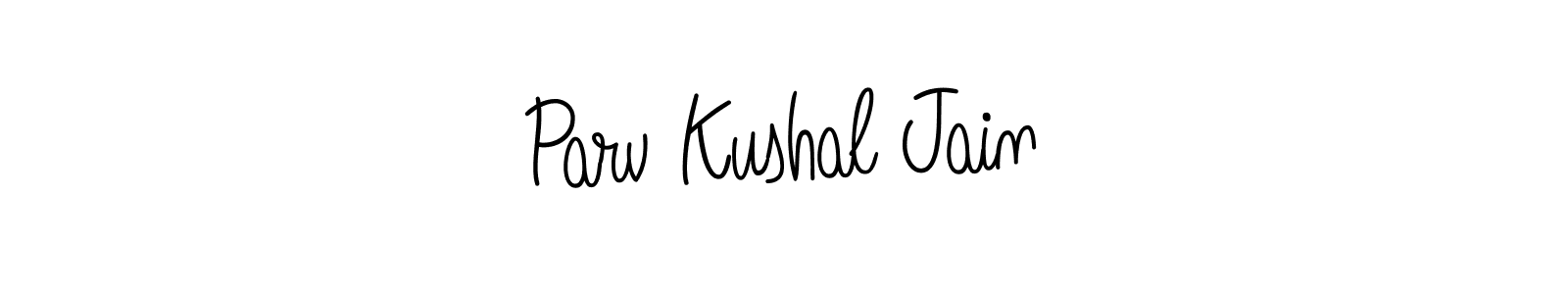 Make a beautiful signature design for name Parv Kushal Jain. Use this online signature maker to create a handwritten signature for free. Parv Kushal Jain signature style 5 images and pictures png