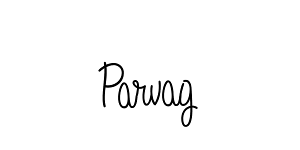 The best way (Angelique-Rose-font-FFP) to make a short signature is to pick only two or three words in your name. The name Parvag include a total of six letters. For converting this name. Parvag signature style 5 images and pictures png