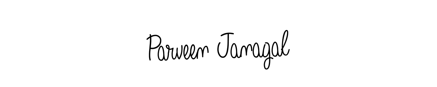 Angelique-Rose-font-FFP is a professional signature style that is perfect for those who want to add a touch of class to their signature. It is also a great choice for those who want to make their signature more unique. Get Parveen Janagal name to fancy signature for free. Parveen Janagal signature style 5 images and pictures png