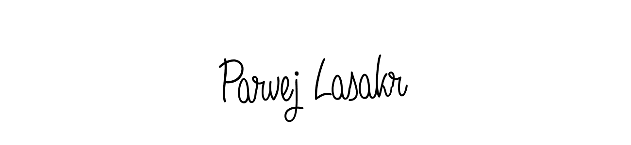 Make a beautiful signature design for name Parvej Lasakr. With this signature (Angelique-Rose-font-FFP) style, you can create a handwritten signature for free. Parvej Lasakr signature style 5 images and pictures png