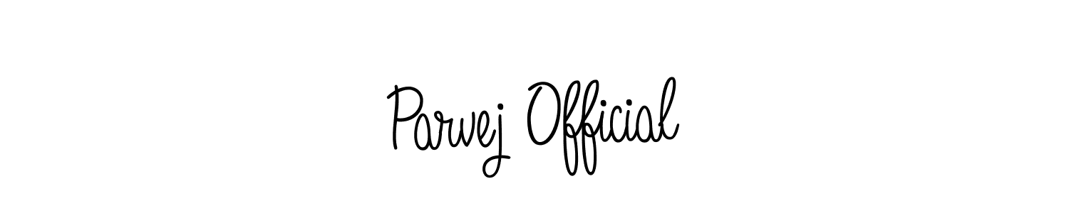 Also You can easily find your signature by using the search form. We will create Parvej Official name handwritten signature images for you free of cost using Angelique-Rose-font-FFP sign style. Parvej Official signature style 5 images and pictures png