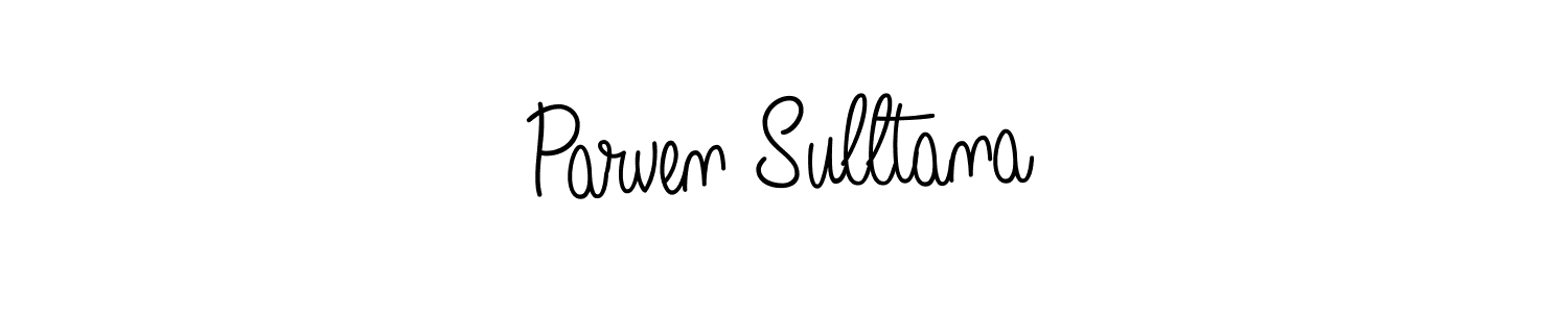 The best way (Angelique-Rose-font-FFP) to make a short signature is to pick only two or three words in your name. The name Parven Sulltana include a total of six letters. For converting this name. Parven Sulltana signature style 5 images and pictures png