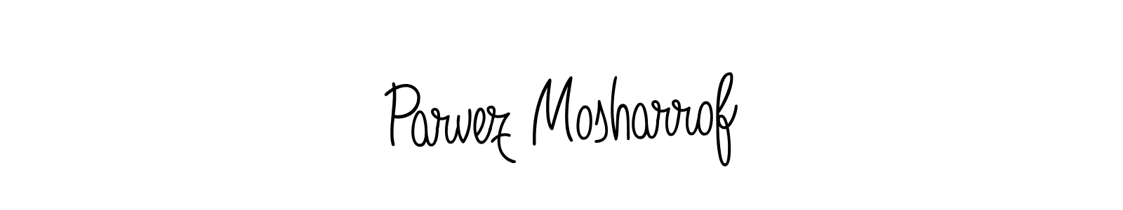 Here are the top 10 professional signature styles for the name Parvez Mosharrof. These are the best autograph styles you can use for your name. Parvez Mosharrof signature style 5 images and pictures png
