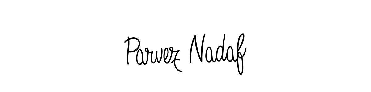 Here are the top 10 professional signature styles for the name Parvez Nadaf. These are the best autograph styles you can use for your name. Parvez Nadaf signature style 5 images and pictures png