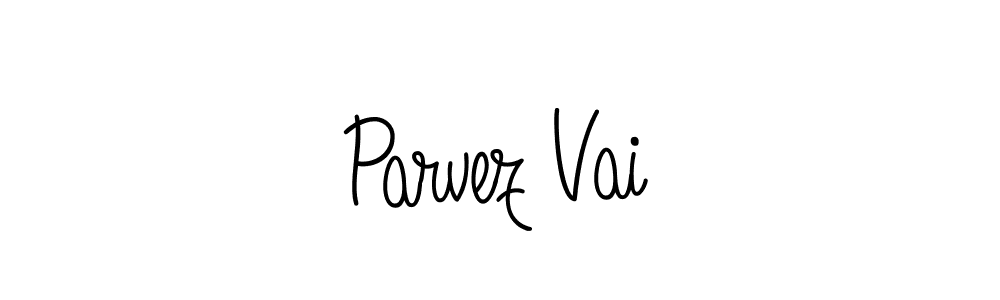 How to make Parvez Vai signature? Angelique-Rose-font-FFP is a professional autograph style. Create handwritten signature for Parvez Vai name. Parvez Vai signature style 5 images and pictures png