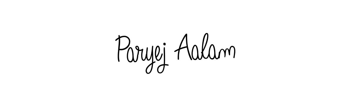 Create a beautiful signature design for name Paryej Aalam. With this signature (Angelique-Rose-font-FFP) fonts, you can make a handwritten signature for free. Paryej Aalam signature style 5 images and pictures png