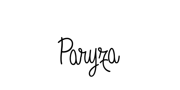 How to Draw Paryza signature style? Angelique-Rose-font-FFP is a latest design signature styles for name Paryza. Paryza signature style 5 images and pictures png