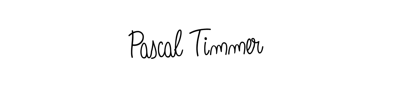 Use a signature maker to create a handwritten signature online. With this signature software, you can design (Angelique-Rose-font-FFP) your own signature for name Pascal Timmer. Pascal Timmer signature style 5 images and pictures png