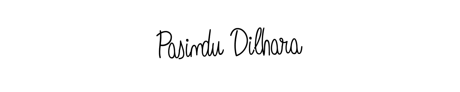 Create a beautiful signature design for name Pasindu Dilhara. With this signature (Angelique-Rose-font-FFP) fonts, you can make a handwritten signature for free. Pasindu Dilhara signature style 5 images and pictures png