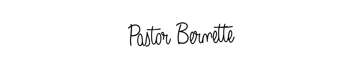 Make a short Pastor Bernette signature style. Manage your documents anywhere anytime using Angelique-Rose-font-FFP. Create and add eSignatures, submit forms, share and send files easily. Pastor Bernette signature style 5 images and pictures png