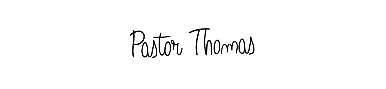 Design your own signature with our free online signature maker. With this signature software, you can create a handwritten (Angelique-Rose-font-FFP) signature for name Pastor Thomas. Pastor Thomas signature style 5 images and pictures png