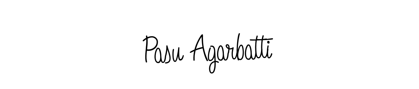 How to Draw Pasu Agarbatti signature style? Angelique-Rose-font-FFP is a latest design signature styles for name Pasu Agarbatti. Pasu Agarbatti signature style 5 images and pictures png