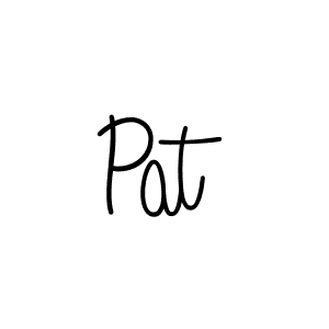 How to Draw Pat signature style? Angelique-Rose-font-FFP is a latest design signature styles for name Pat. Pat signature style 5 images and pictures png