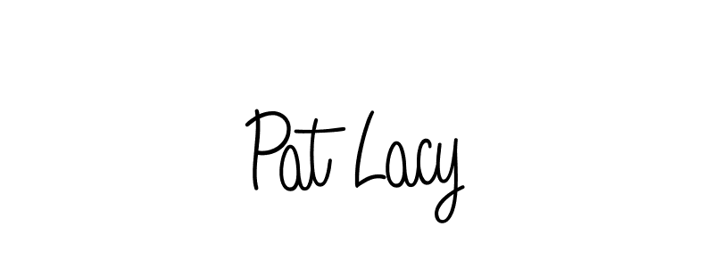 if you are searching for the best signature style for your name Pat Lacy. so please give up your signature search. here we have designed multiple signature styles  using Angelique-Rose-font-FFP. Pat Lacy signature style 5 images and pictures png