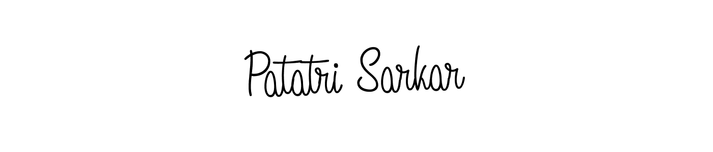 How to make Patatri Sarkar signature? Angelique-Rose-font-FFP is a professional autograph style. Create handwritten signature for Patatri Sarkar name. Patatri Sarkar signature style 5 images and pictures png