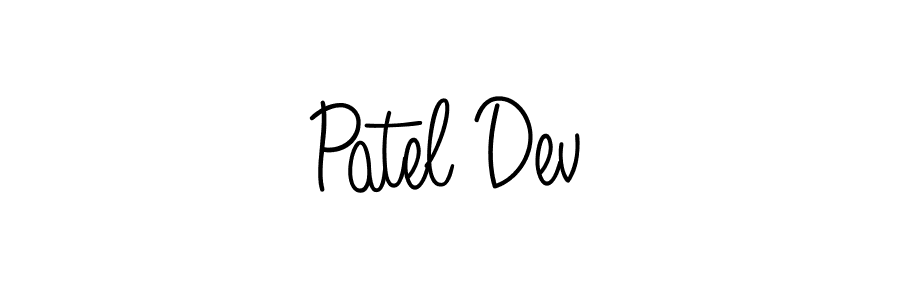 Check out images of Autograph of Patel Dev name. Actor Patel Dev Signature Style. Angelique-Rose-font-FFP is a professional sign style online. Patel Dev signature style 5 images and pictures png