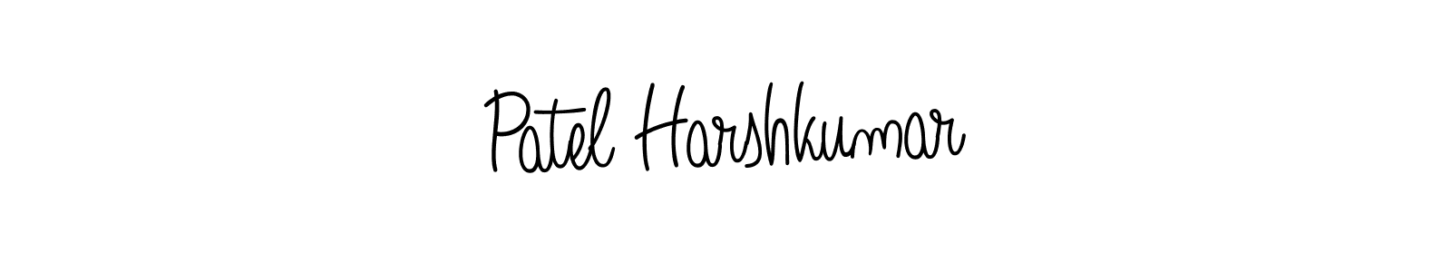 How to Draw Patel Harshkumar signature style? Angelique-Rose-font-FFP is a latest design signature styles for name Patel Harshkumar. Patel Harshkumar signature style 5 images and pictures png