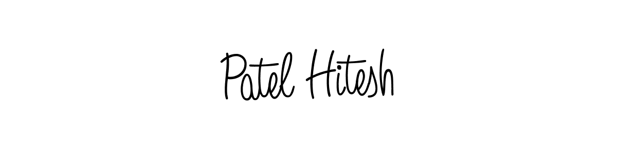 This is the best signature style for the Patel Hitesh name. Also you like these signature font (Angelique-Rose-font-FFP). Mix name signature. Patel Hitesh signature style 5 images and pictures png