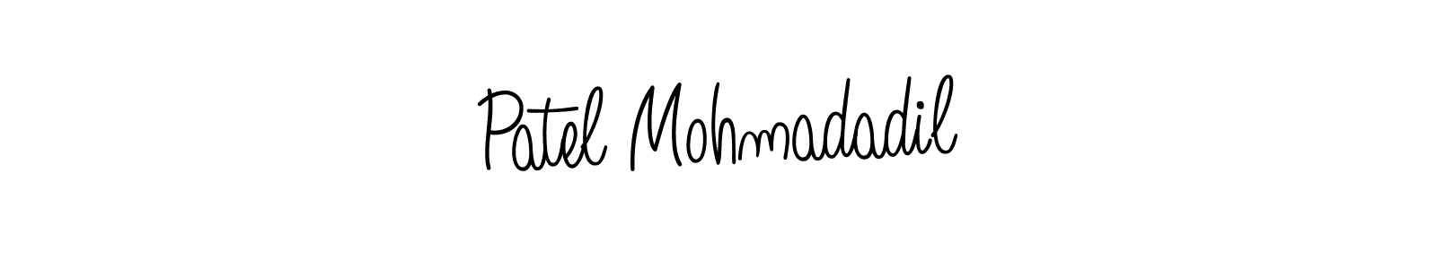 Also we have Patel Mohmadadil name is the best signature style. Create professional handwritten signature collection using Angelique-Rose-font-FFP autograph style. Patel Mohmadadil signature style 5 images and pictures png
