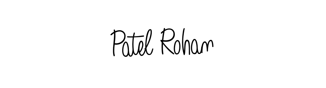 How to make Patel Rohan signature? Angelique-Rose-font-FFP is a professional autograph style. Create handwritten signature for Patel Rohan name. Patel Rohan signature style 5 images and pictures png