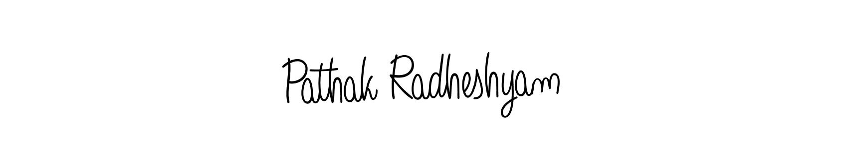 It looks lik you need a new signature style for name Pathak Radheshyam. Design unique handwritten (Angelique-Rose-font-FFP) signature with our free signature maker in just a few clicks. Pathak Radheshyam signature style 5 images and pictures png