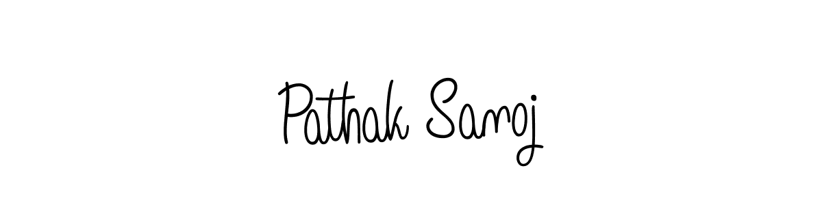 You can use this online signature creator to create a handwritten signature for the name Pathak Sanoj. This is the best online autograph maker. Pathak Sanoj signature style 5 images and pictures png