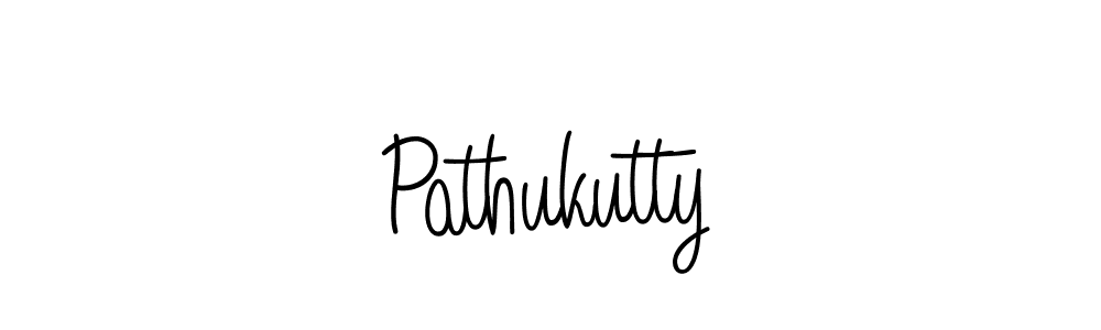 How to Draw Pathukutty signature style? Angelique-Rose-font-FFP is a latest design signature styles for name Pathukutty. Pathukutty signature style 5 images and pictures png