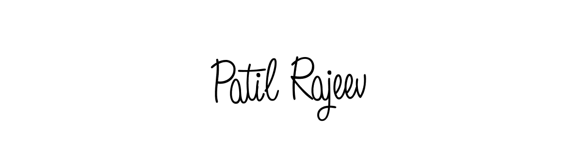 How to make Patil Rajeev signature? Angelique-Rose-font-FFP is a professional autograph style. Create handwritten signature for Patil Rajeev name. Patil Rajeev signature style 5 images and pictures png