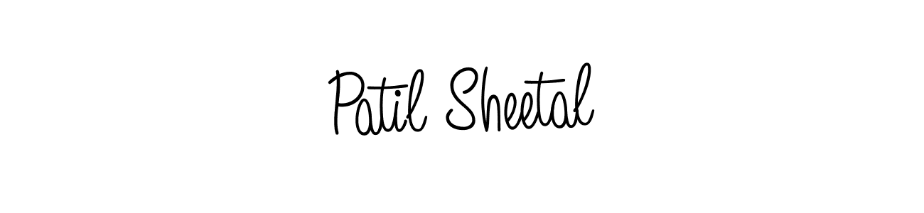 Once you've used our free online signature maker to create your best signature Angelique-Rose-font-FFP style, it's time to enjoy all of the benefits that Patil Sheetal name signing documents. Patil Sheetal signature style 5 images and pictures png