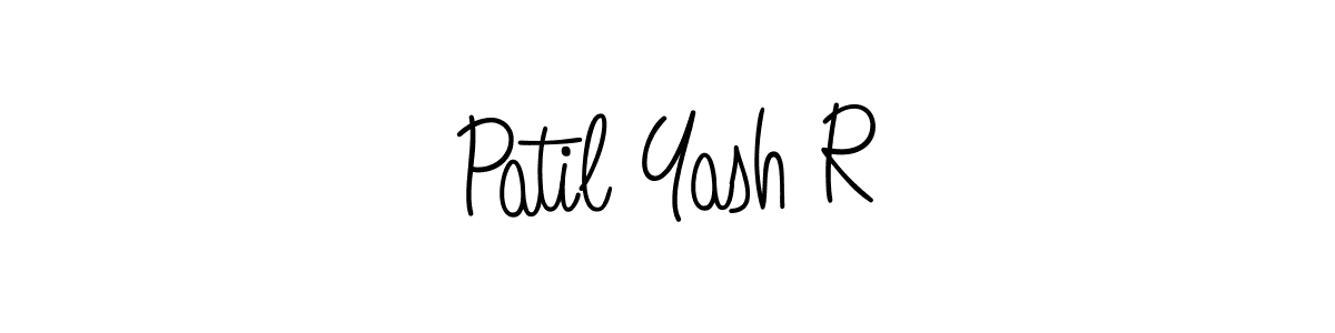 Also we have Patil Yash R name is the best signature style. Create professional handwritten signature collection using Angelique-Rose-font-FFP autograph style. Patil Yash R signature style 5 images and pictures png