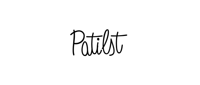 How to make Patilst name signature. Use Angelique-Rose-font-FFP style for creating short signs online. This is the latest handwritten sign. Patilst signature style 5 images and pictures png
