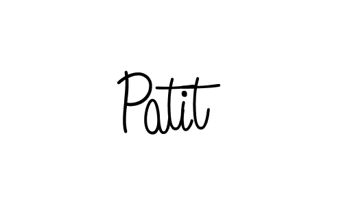 if you are searching for the best signature style for your name Patit. so please give up your signature search. here we have designed multiple signature styles  using Angelique-Rose-font-FFP. Patit signature style 5 images and pictures png