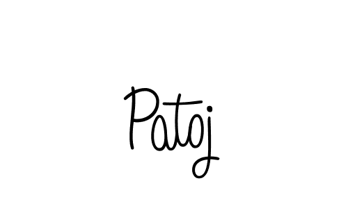 Also we have Patoj name is the best signature style. Create professional handwritten signature collection using Angelique-Rose-font-FFP autograph style. Patoj signature style 5 images and pictures png