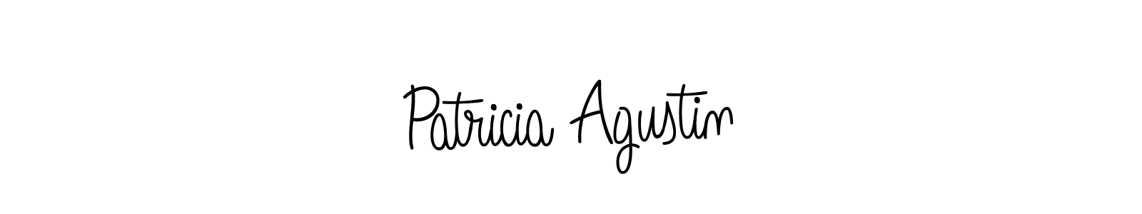 Design your own signature with our free online signature maker. With this signature software, you can create a handwritten (Angelique-Rose-font-FFP) signature for name Patricia Agustin. Patricia Agustin signature style 5 images and pictures png