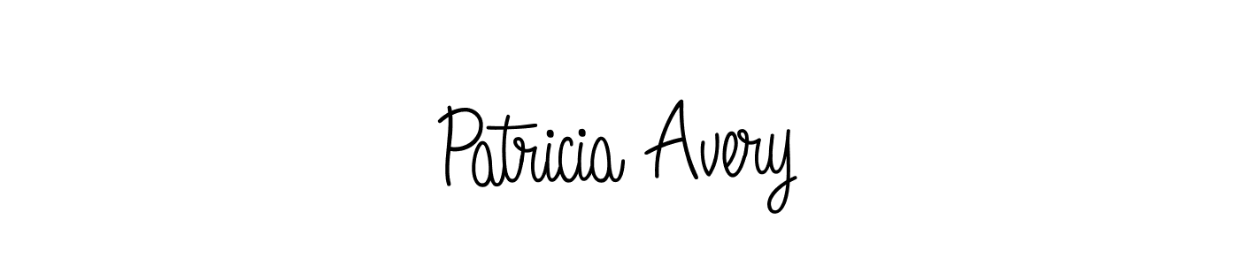 How to make Patricia Avery name signature. Use Angelique-Rose-font-FFP style for creating short signs online. This is the latest handwritten sign. Patricia Avery signature style 5 images and pictures png