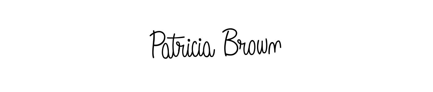 Create a beautiful signature design for name Patricia Brown. With this signature (Angelique-Rose-font-FFP) fonts, you can make a handwritten signature for free. Patricia Brown signature style 5 images and pictures png