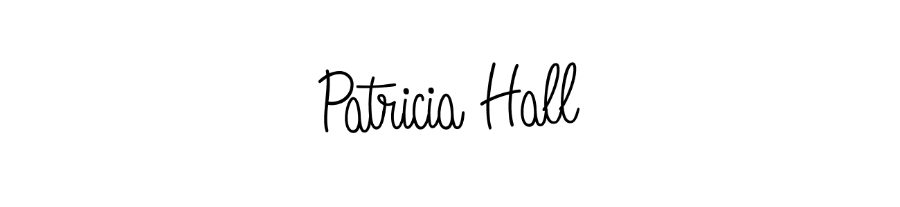 Patricia Hall stylish signature style. Best Handwritten Sign (Angelique-Rose-font-FFP) for my name. Handwritten Signature Collection Ideas for my name Patricia Hall. Patricia Hall signature style 5 images and pictures png