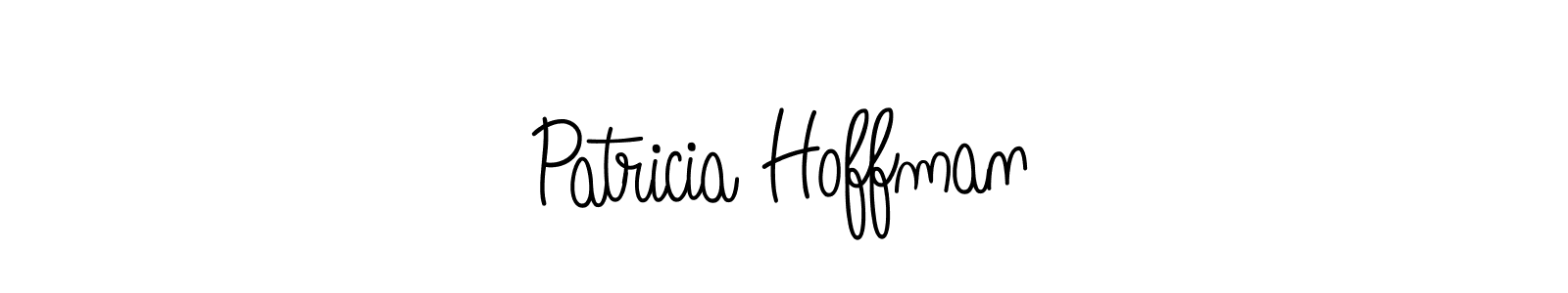 Make a beautiful signature design for name Patricia Hoffman. With this signature (Angelique-Rose-font-FFP) style, you can create a handwritten signature for free. Patricia Hoffman signature style 5 images and pictures png