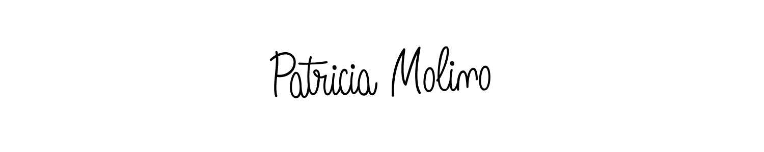 Best and Professional Signature Style for Patricia Molino. Angelique-Rose-font-FFP Best Signature Style Collection. Patricia Molino signature style 5 images and pictures png